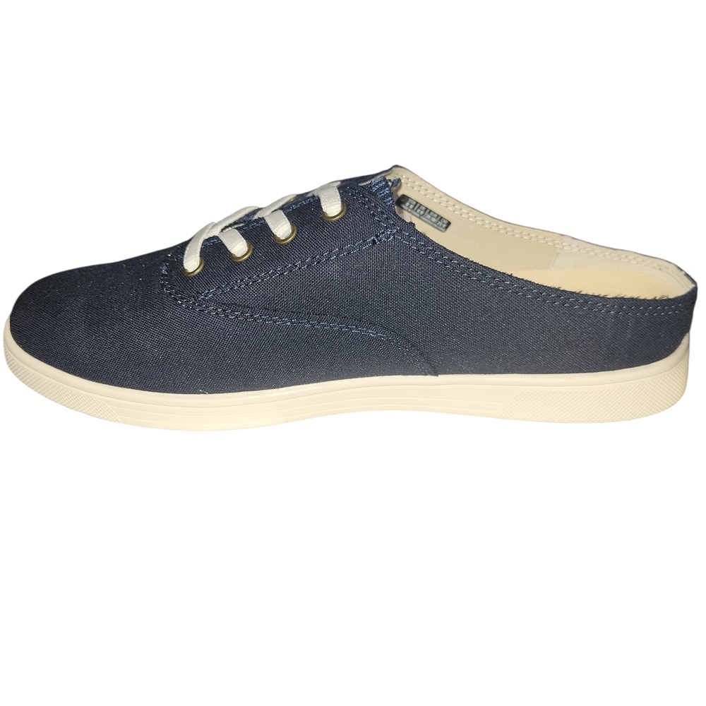 Spenco Santa Rosa Mule Navy Slip-On Sneakers With Dust Bag SZ 8